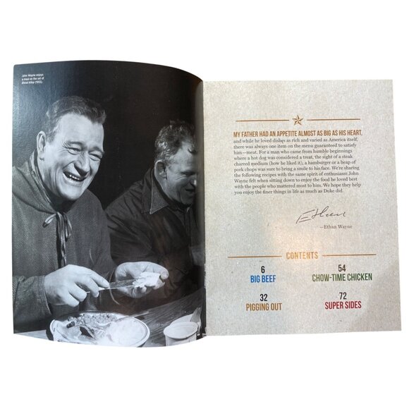 John Wayne Cookbook Collection - Bundle of 6 Featuring Recipes & Grilling Tips - Picture 9 of 16
